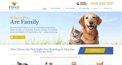 Desktop Screenshot of pawspet.com
